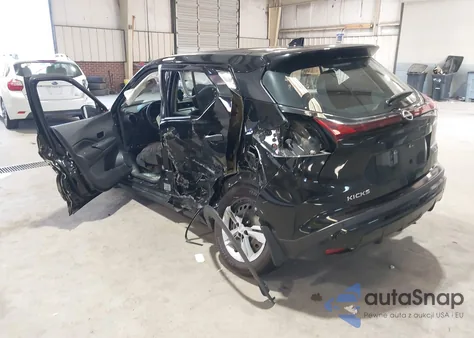 2022 Nissan Kicks S Xtronic Cvt z USA, uszkodzony, nr VIN 3N1CP5BV6NL503866